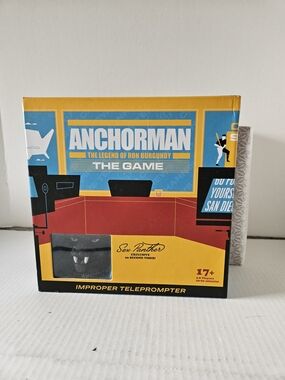 Anchorman The Game Board Game - Yellow, Blue, Red